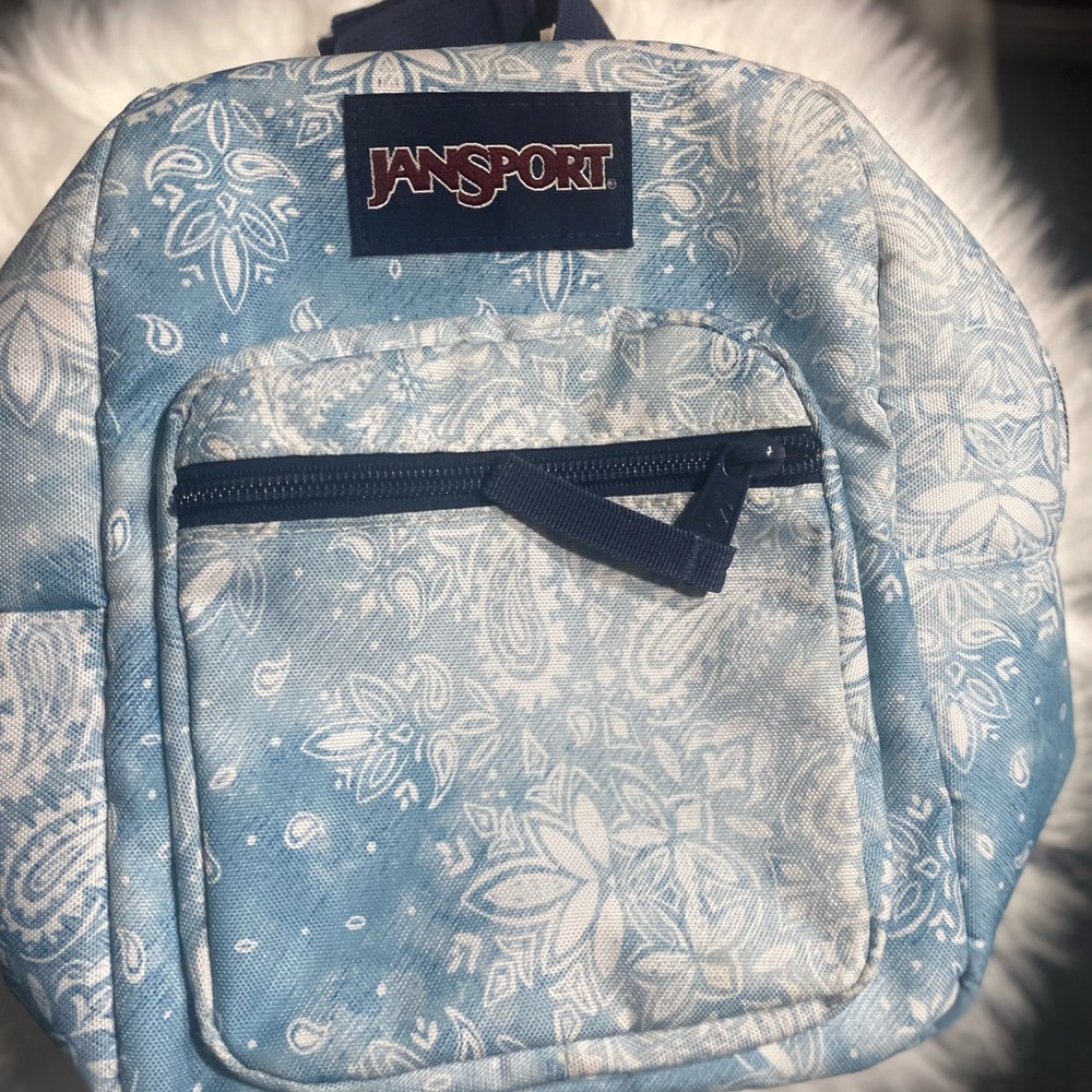 Mini half jansport bag backpack